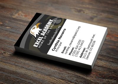 Excel Academy Business Card