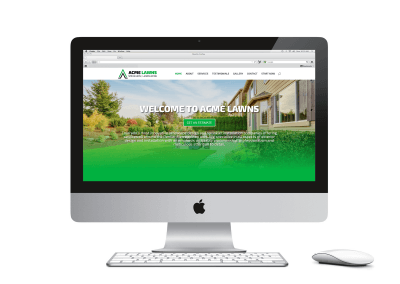 Acme Lawns Website